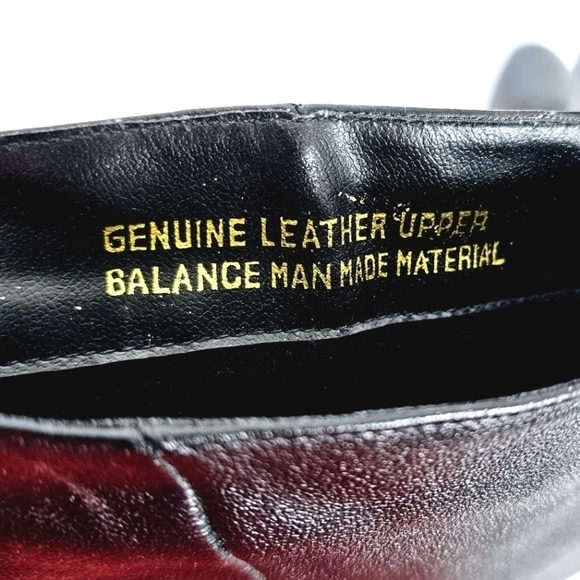 Leather Craft Vintage 1980's Genuine Leather Upper Women's Boots - Picture 5 of 6